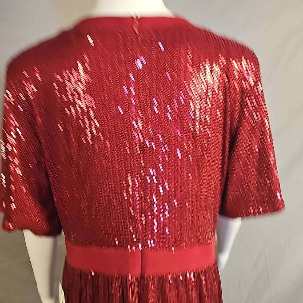 Grace Karin Red Sequin Dress - Picture 6 of 9